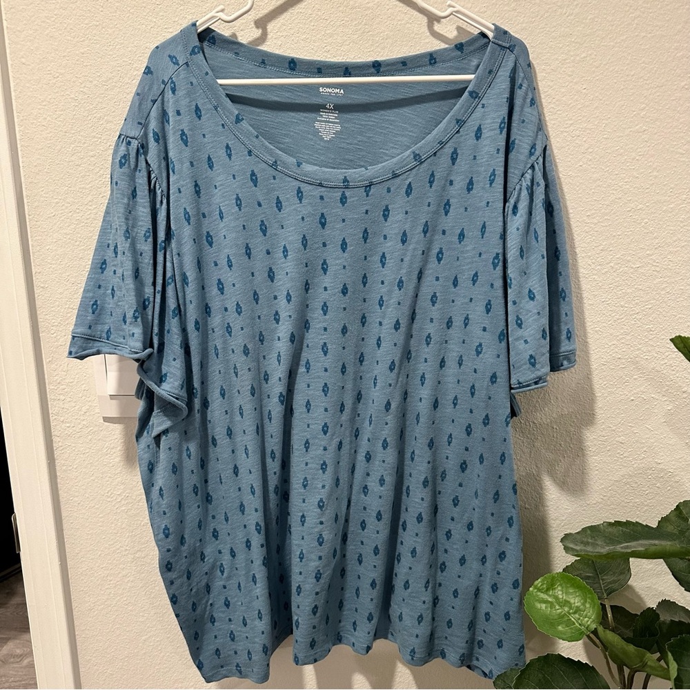 Sonoma Flutter Sleeve Tshirt